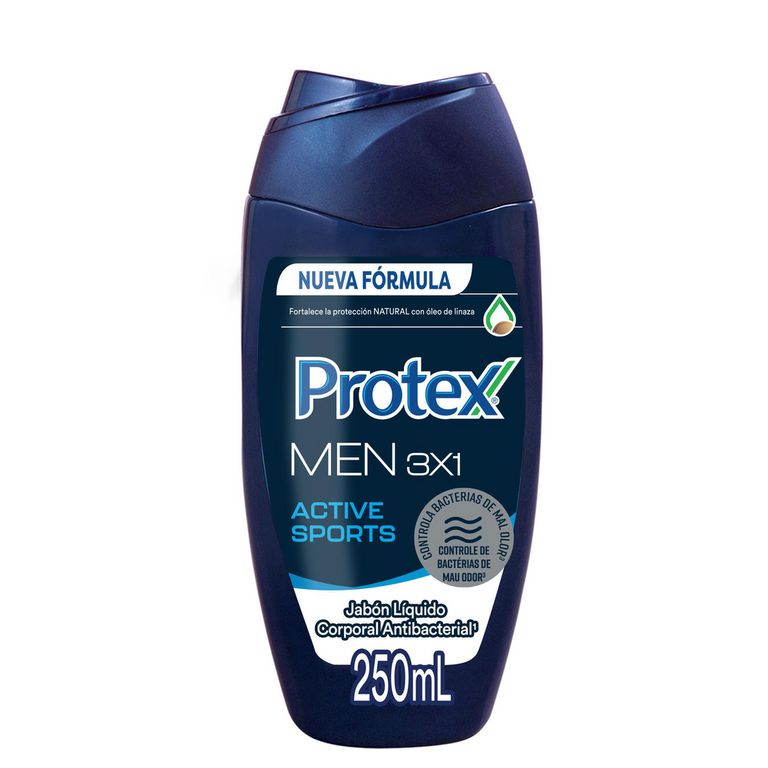 Gel de Ducha Protex For Men Sport Envase 250 mL | Tottus Perú