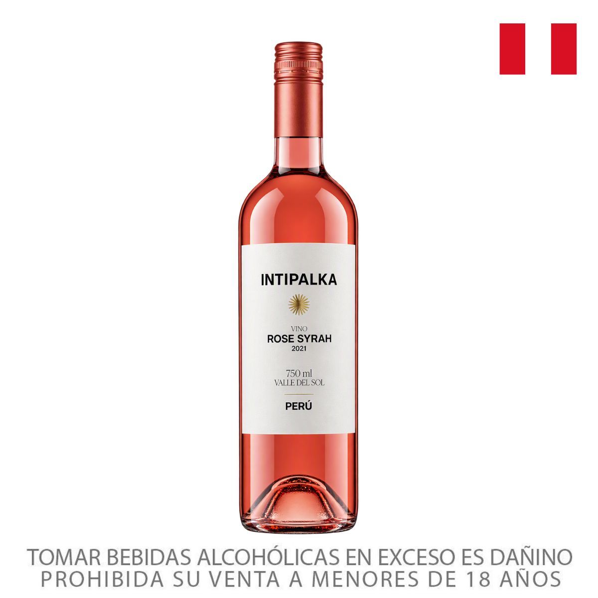 INTIPALKA - Vino Intipalka Varietal Rosé Botella 750 mL