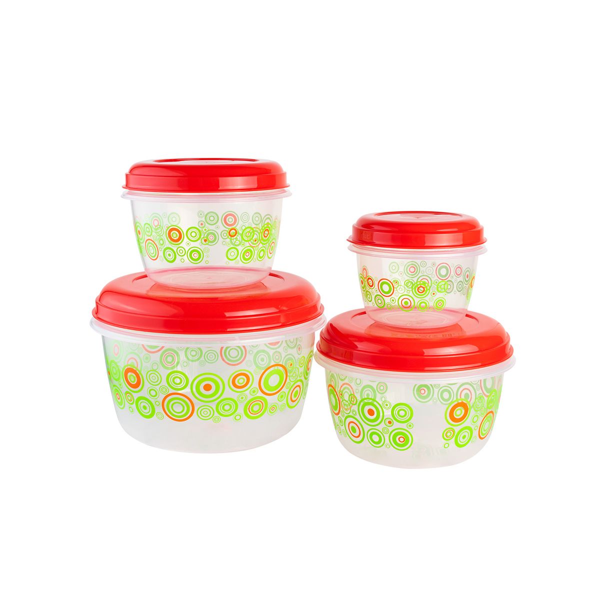 Basa - Juego de Bolos Buenhogar con Tapa 4 Piezas