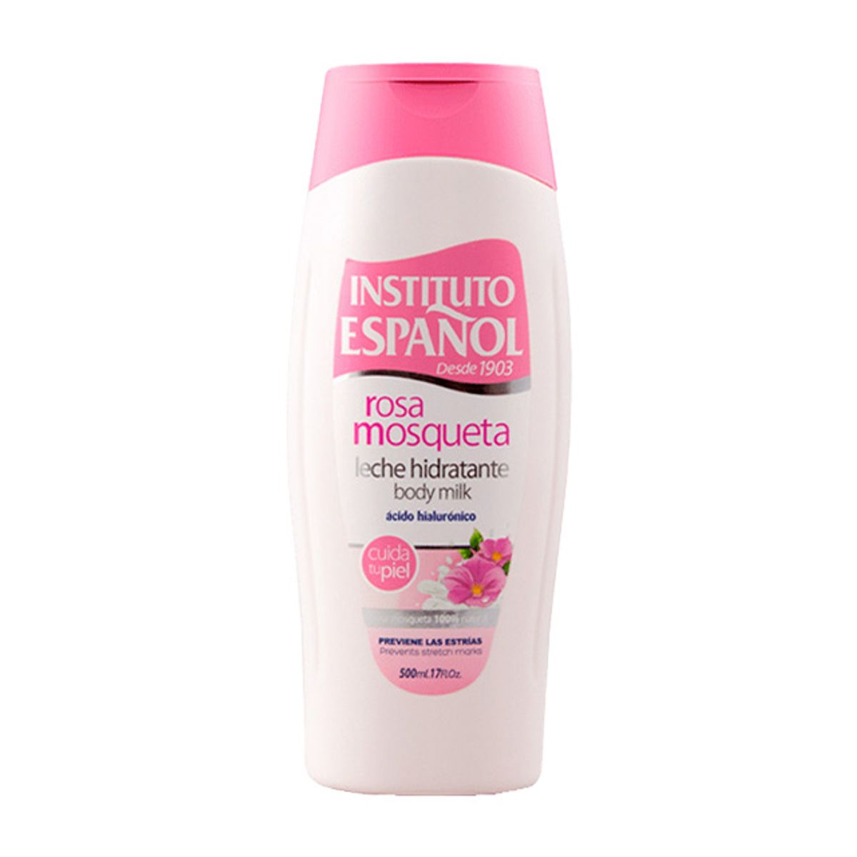 INSTITUTO ESPANOL - Loción Hidratante Rosa Mosqueta Envase 500 mL