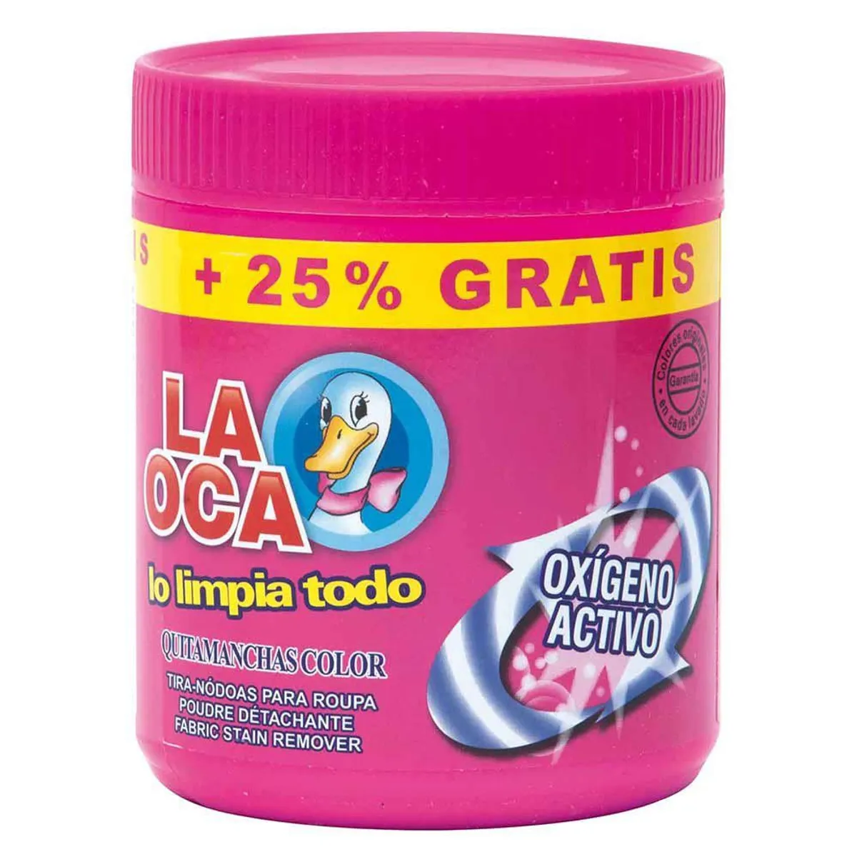 LA OCA - Quitamanchas La Oca Polvo Ropa Color Envase 500 mL