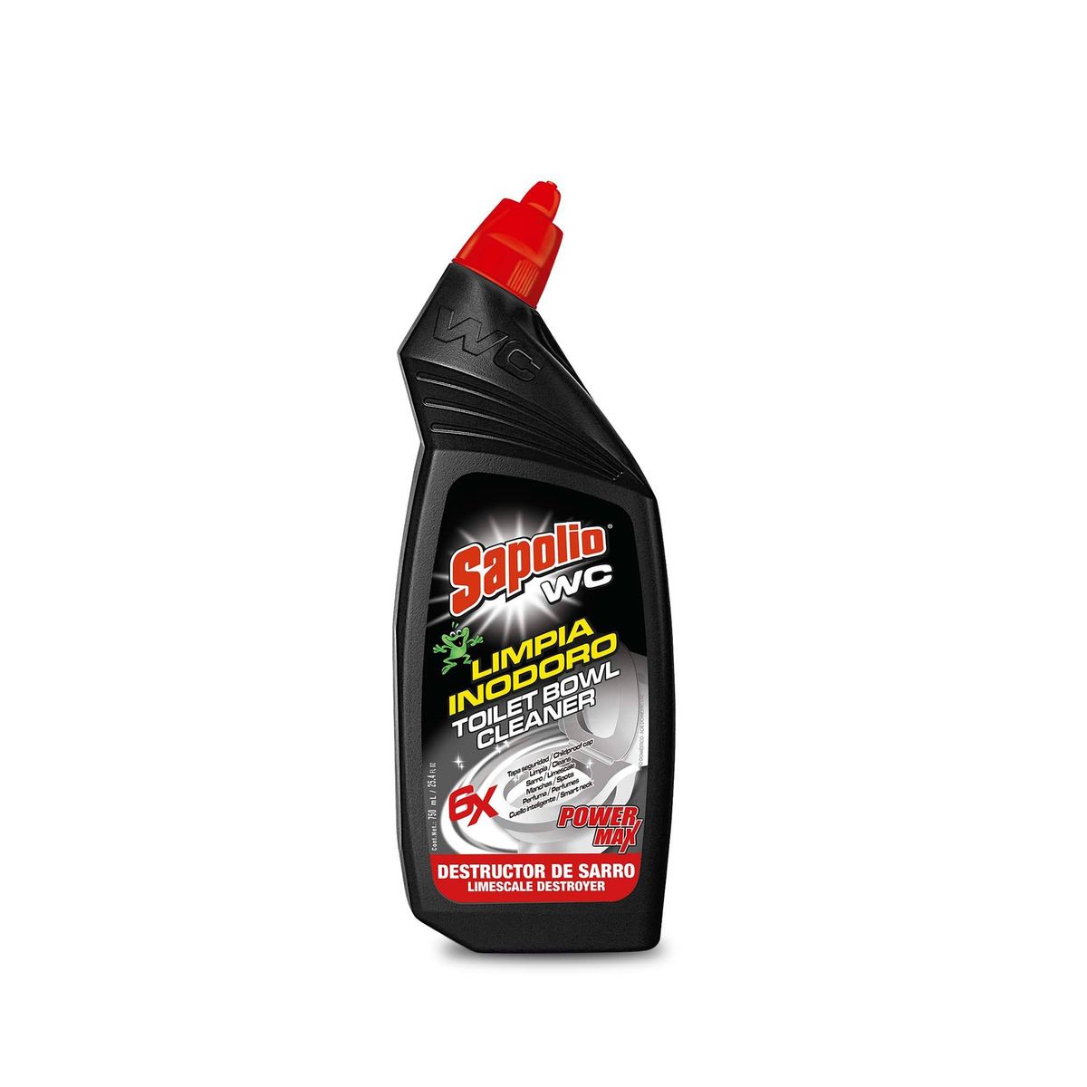 SAPOLIO - Limpiador Líquido de Inodoro Sapolio Power Max Envase 750 mL