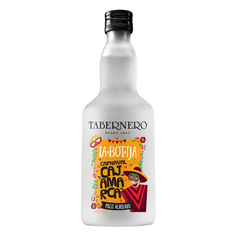 TABERNERO - Pisco Tabernero Acholado Botija Botella 700 mL