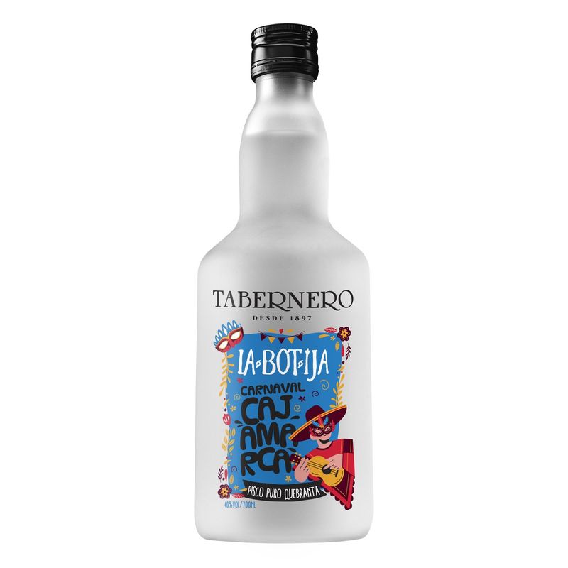 TABERNERO - Pisco Tabernero Quebranta Edición Limitada Botella 700 mL