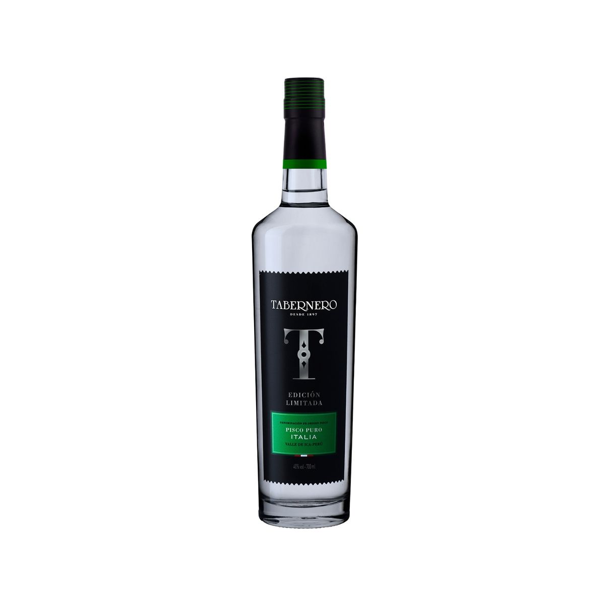 TABERNERO - Pisco Italia Tabernero Edición Limitada Botella 700 mL