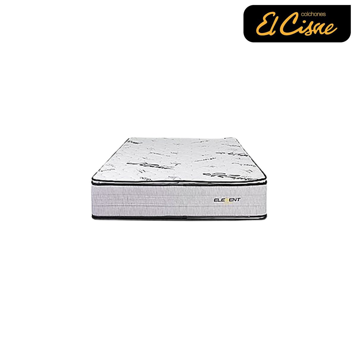 EL CISNE - Element Pillow Top Pocket 1.5 Plz