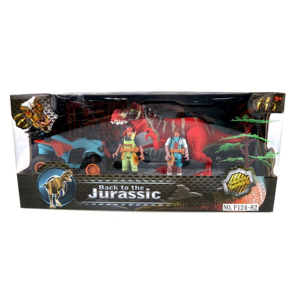 BEN TENG - Set de Dinosaurios Cuatrimoto