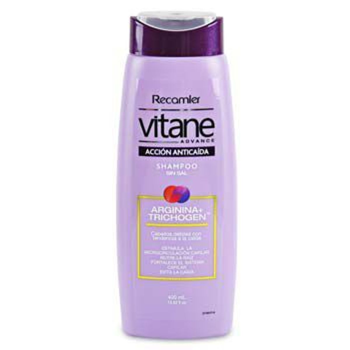 VITANE - Shampoo Vitane Acción Anticaída Envase 400 mL