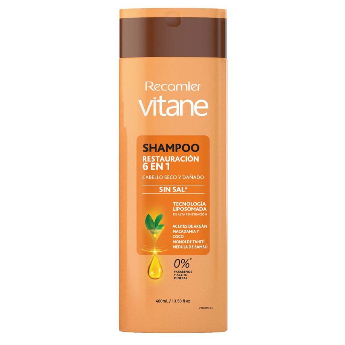 VITANE - Shampoo Vitane Acción Restauración Envase 400 mL