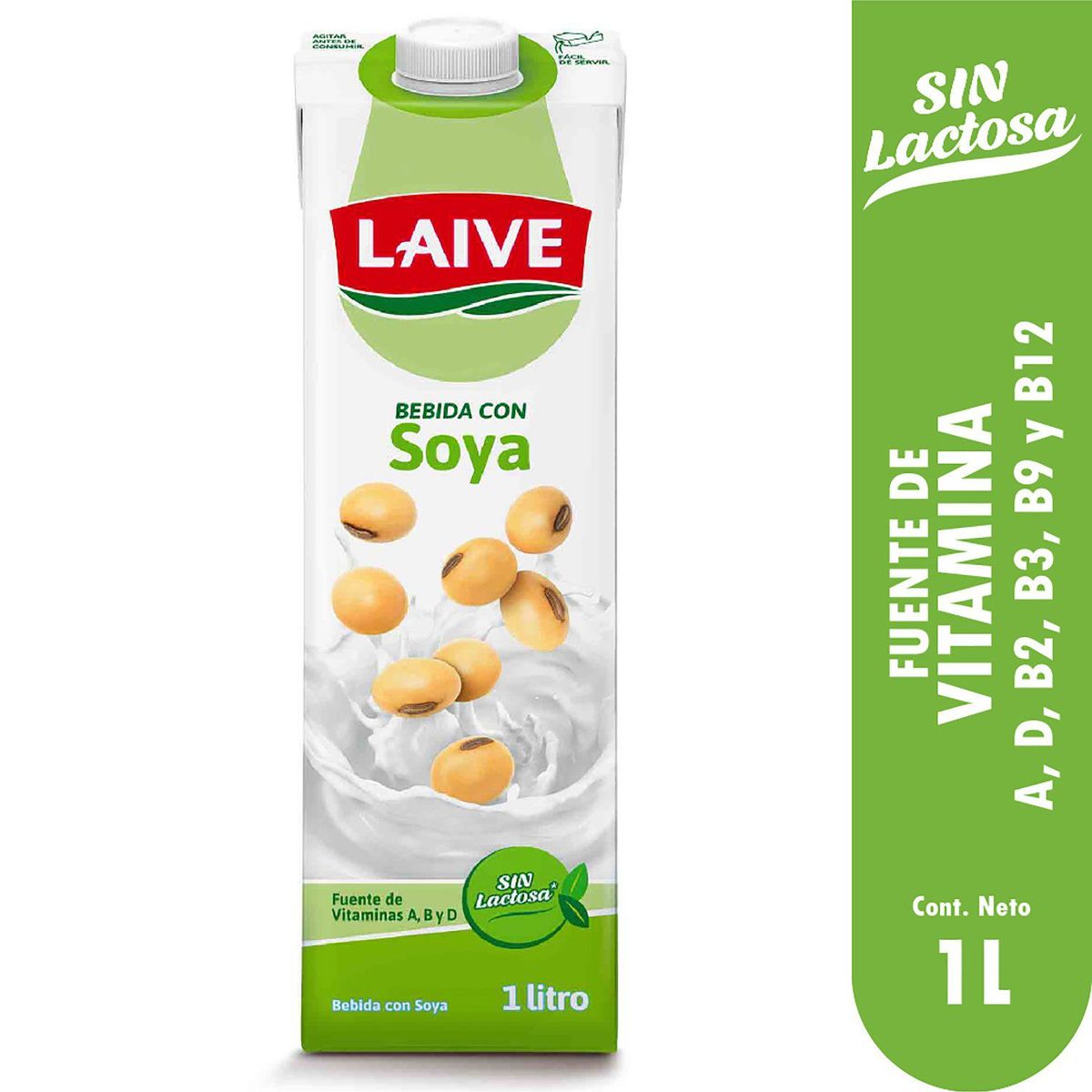 LAIVE - Bebida de Soya Laive 1 L