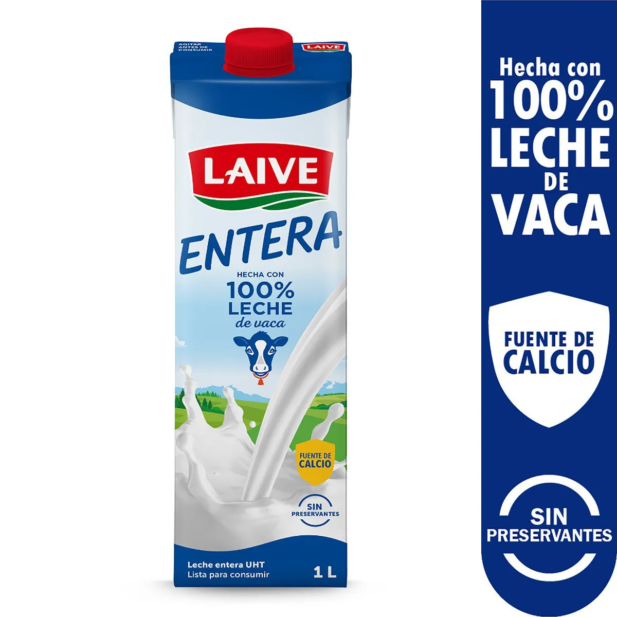 LAIVE - Leche Fresca Entera Laive 1 L