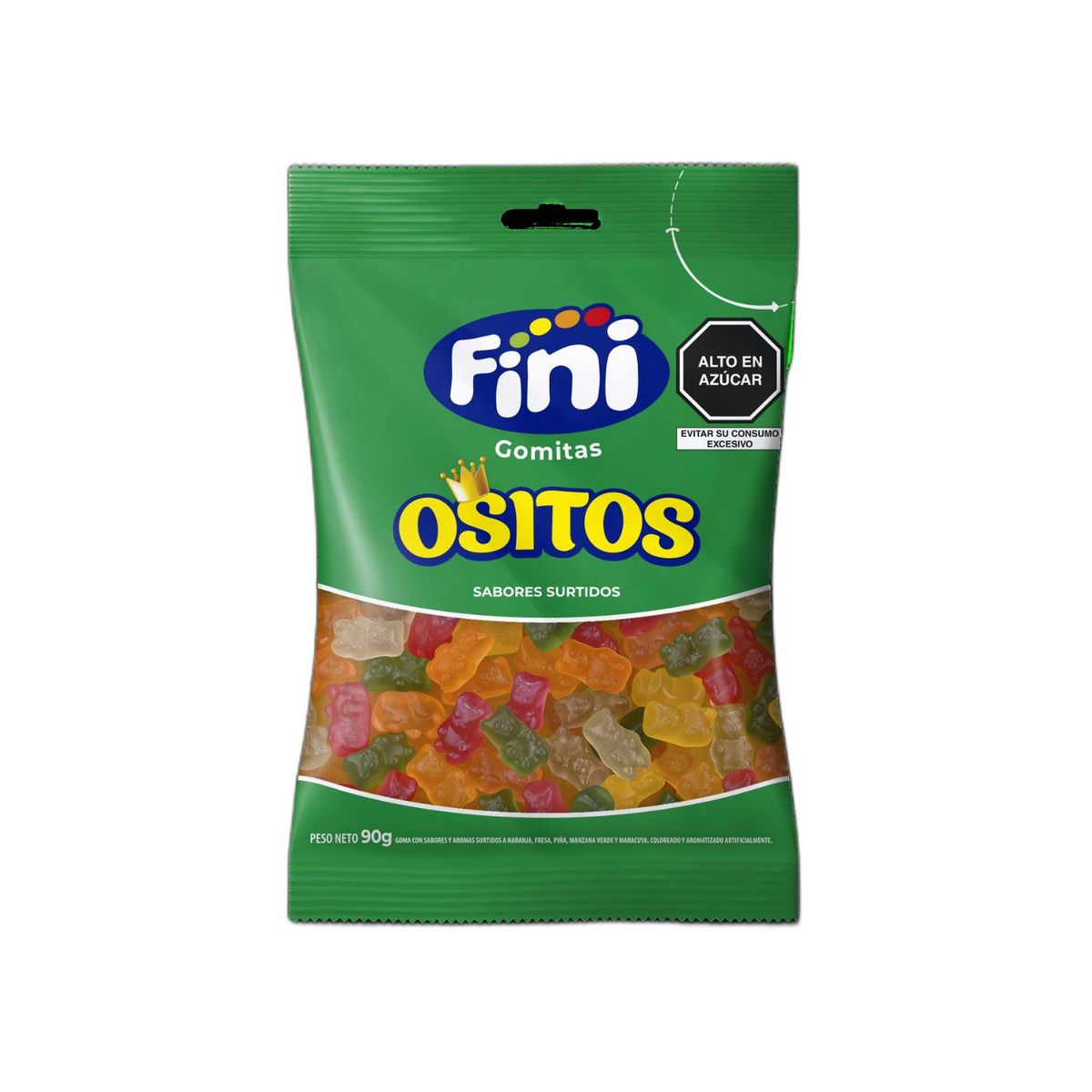 FINI - Goma Fini Ositos Bolsa 90 g
