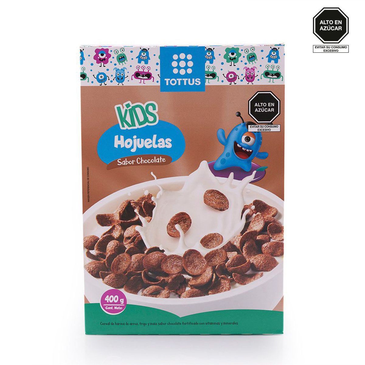 TOTTUS - Cereal Sabor a Chocolate Tottus 400 g