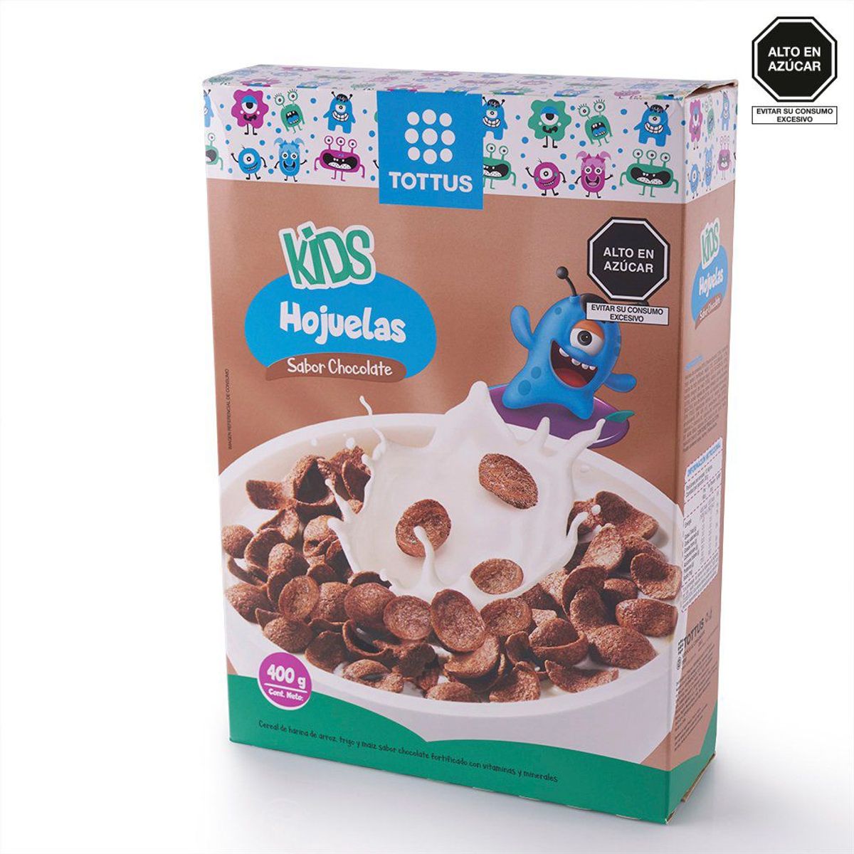TOTTUS - Cereal Sabor a Chocolate Tottus 400 g