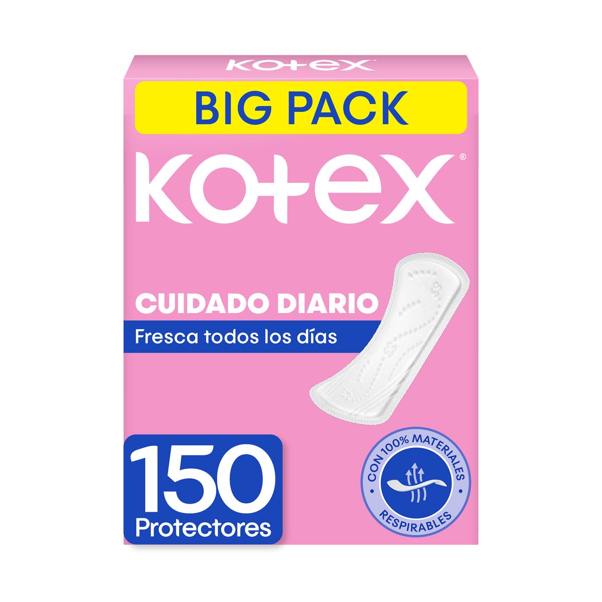 KOTEX - Protectores Diarios Kotex Empaque 150 Und