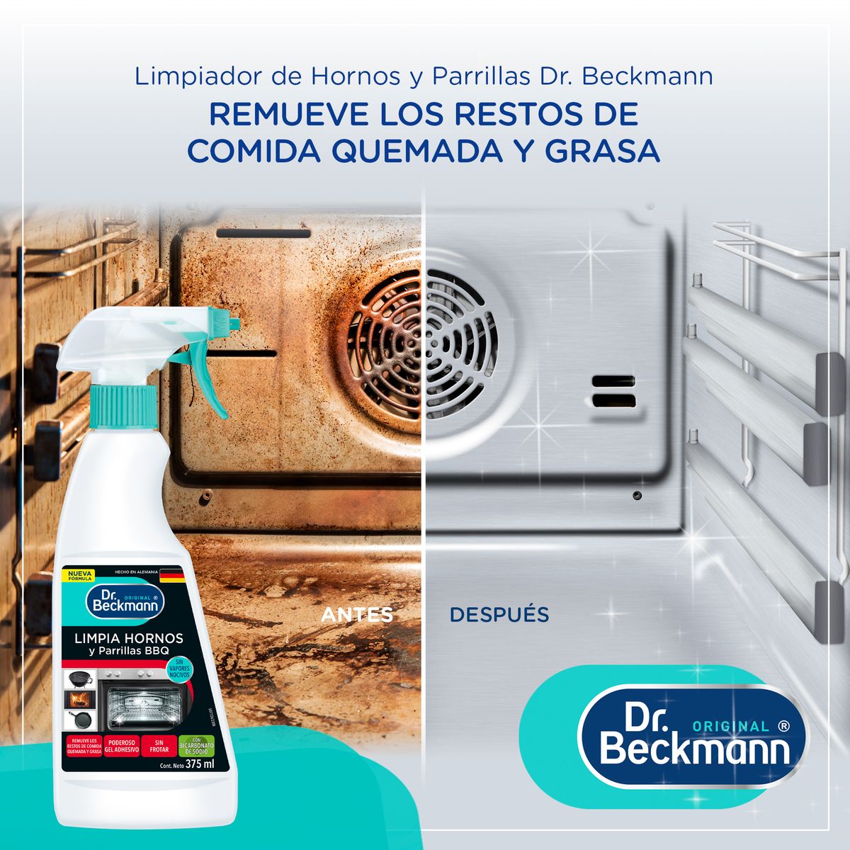 DR BECKMANN - Limpiador de Hornos Dr. Beckmann Envase 375 mL