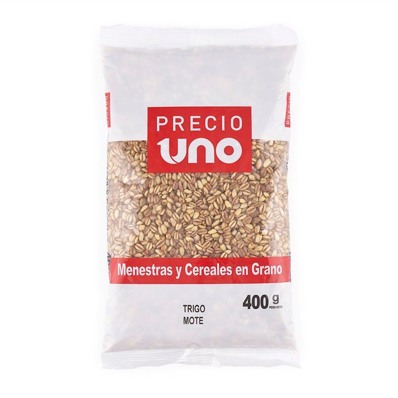 PRECIO UNO - Trigo Mote Precio Uno Menestra Bolsa 400 g