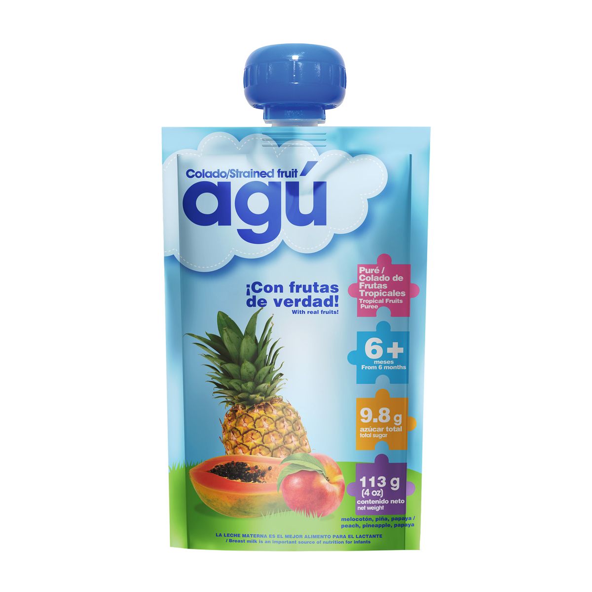 AGU - Colado de Frutas Tropicales Agú Doypack 113 g