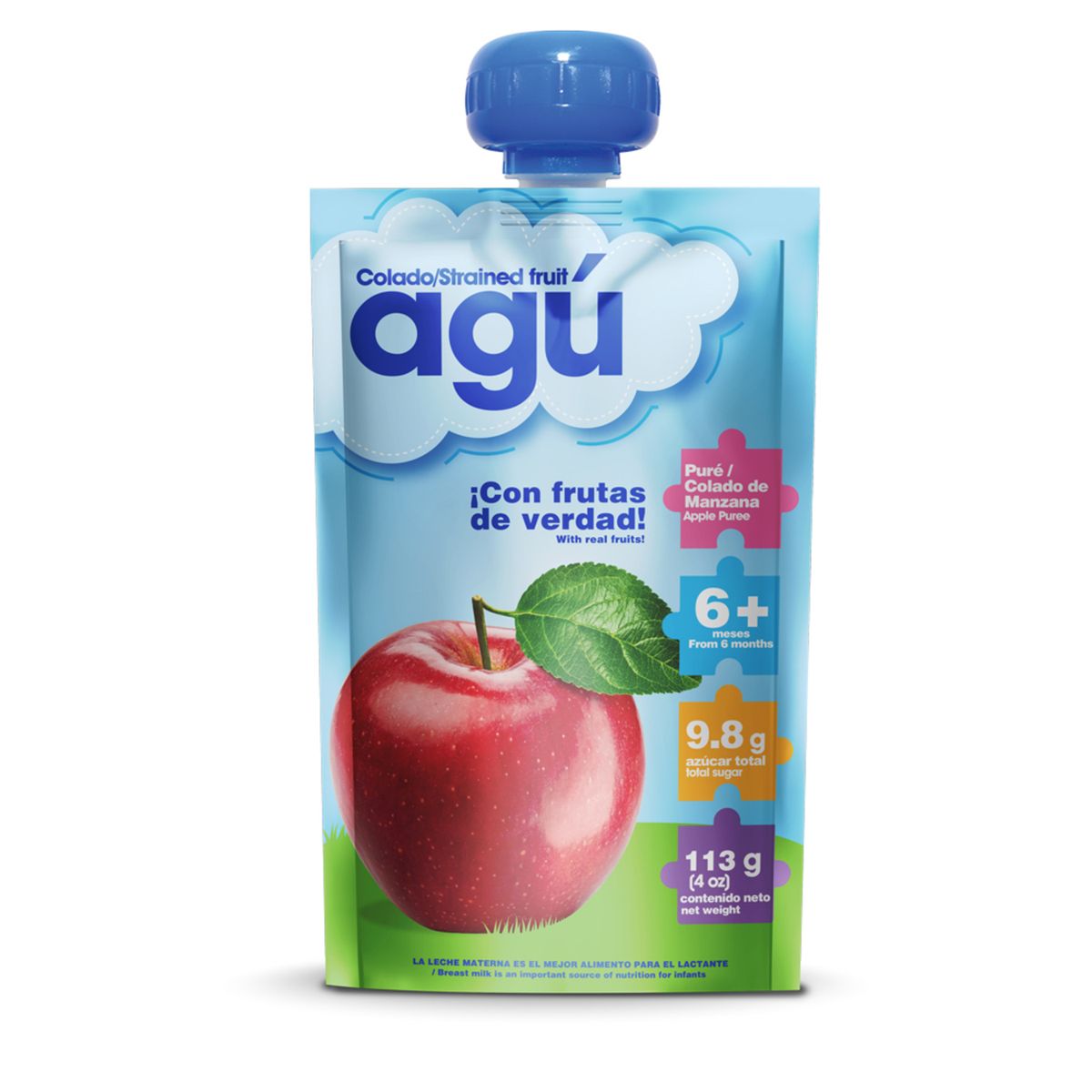 AGU - Colado de Manzana Agú Doypack 113 g