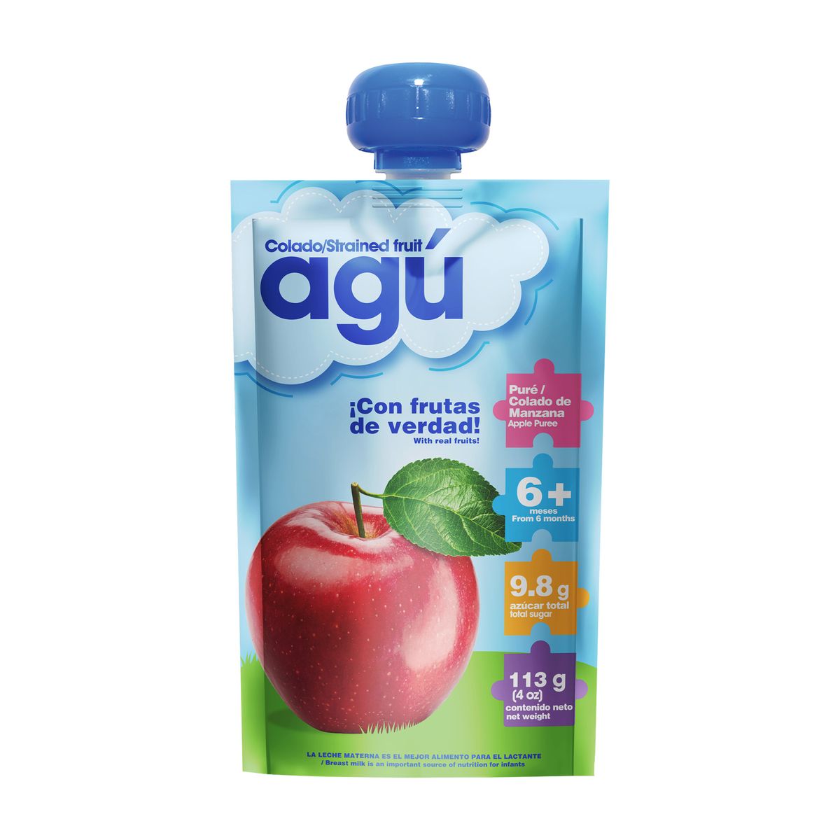 AGU - Colado de Manzana Agú Doypack 113 g