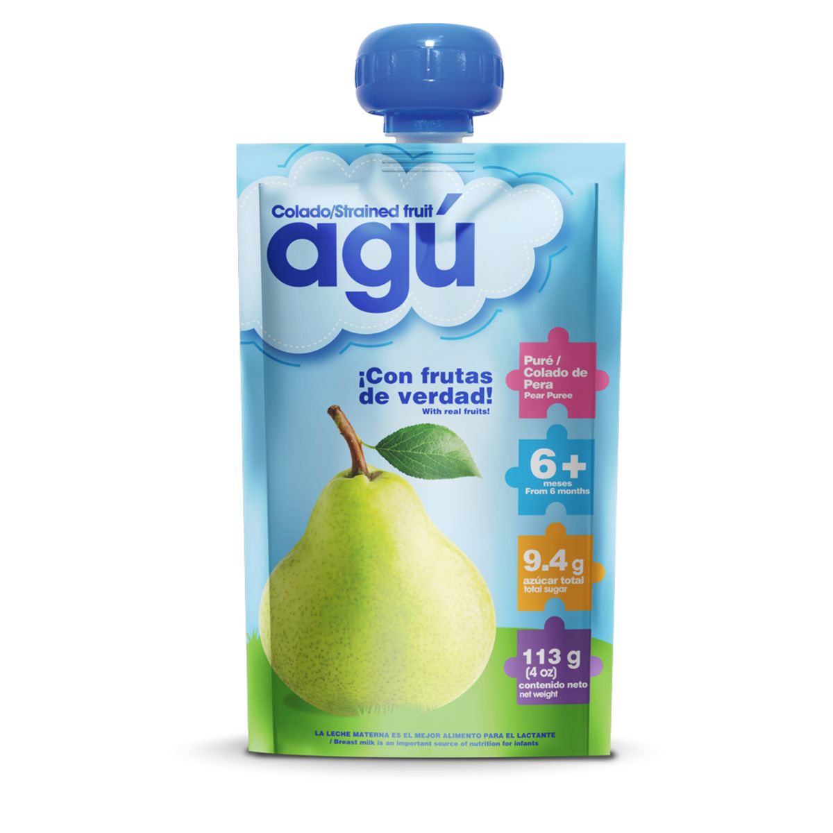 AGU - Colado de Pera Agú Doypack 113 g