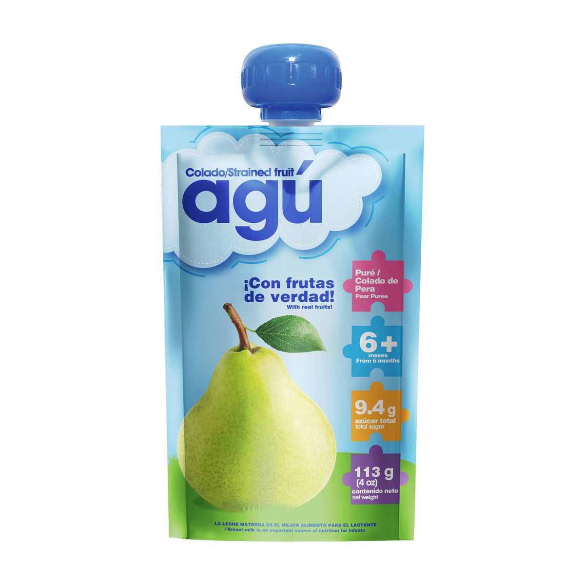 AGU - Colado de Pera Agú Doypack 113 g