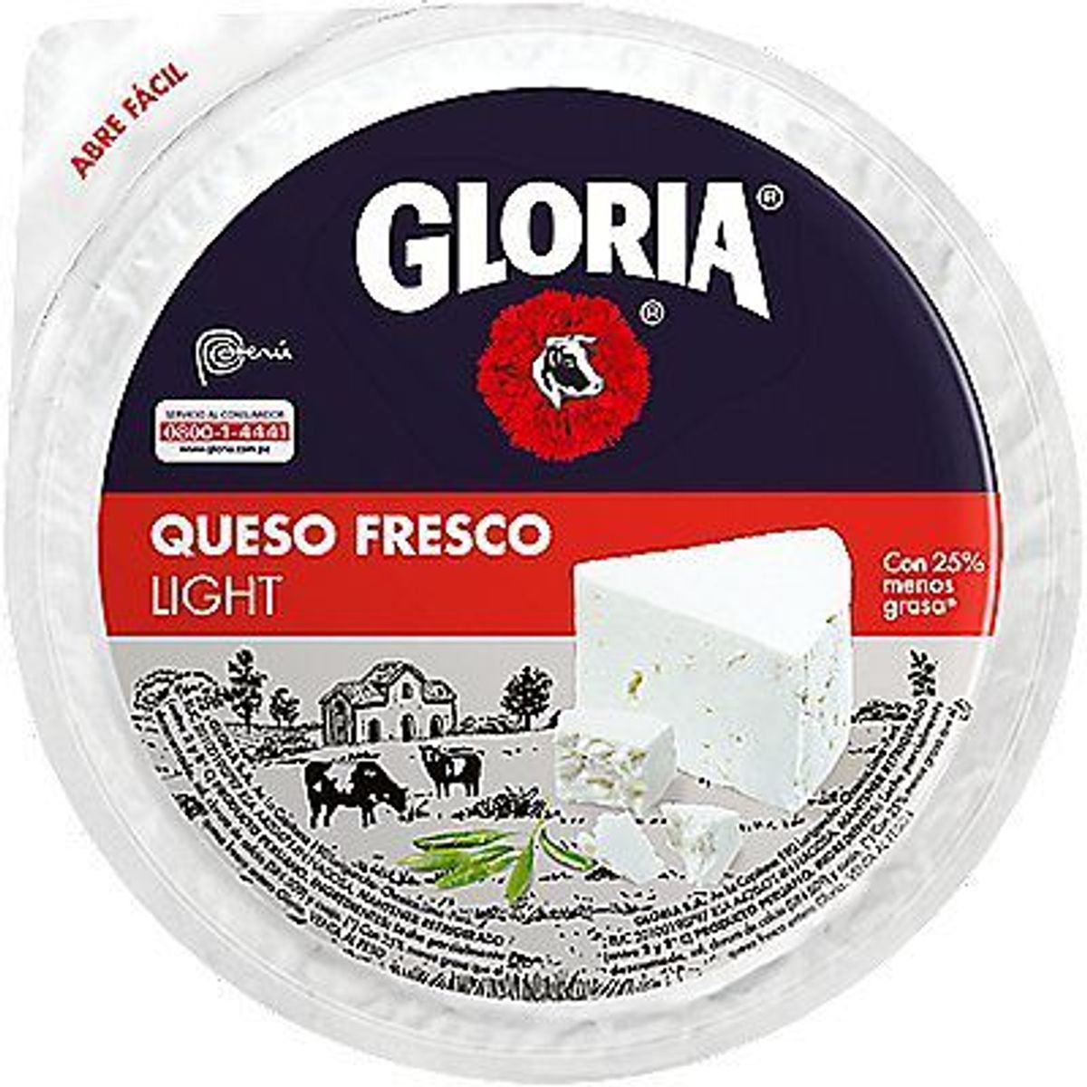 GLORIA - Queso Fresco Light Gloria x Kg