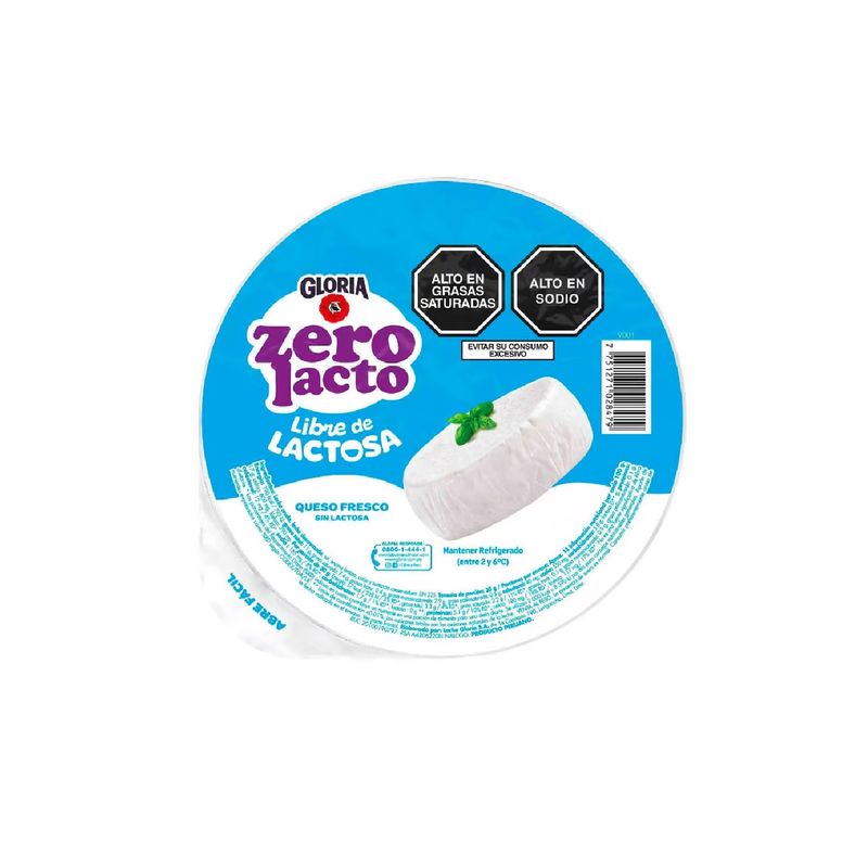 GLORIA - Queso Fresco Gloria Sin Lactosa Empaque 330 g