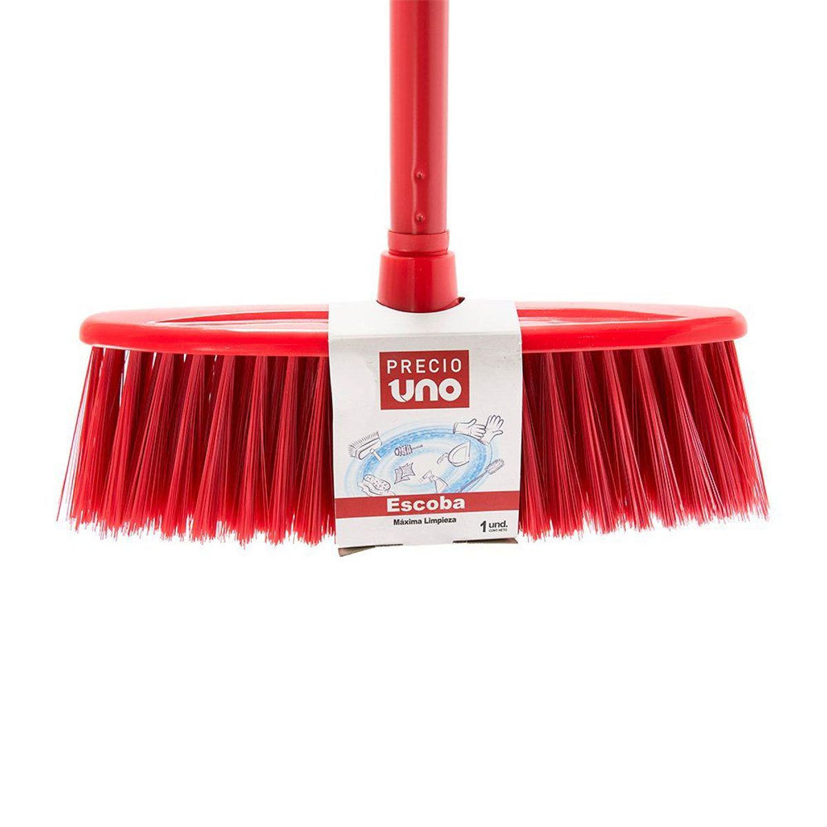 PRECIO UNO - Escoba Roja Precio Uno