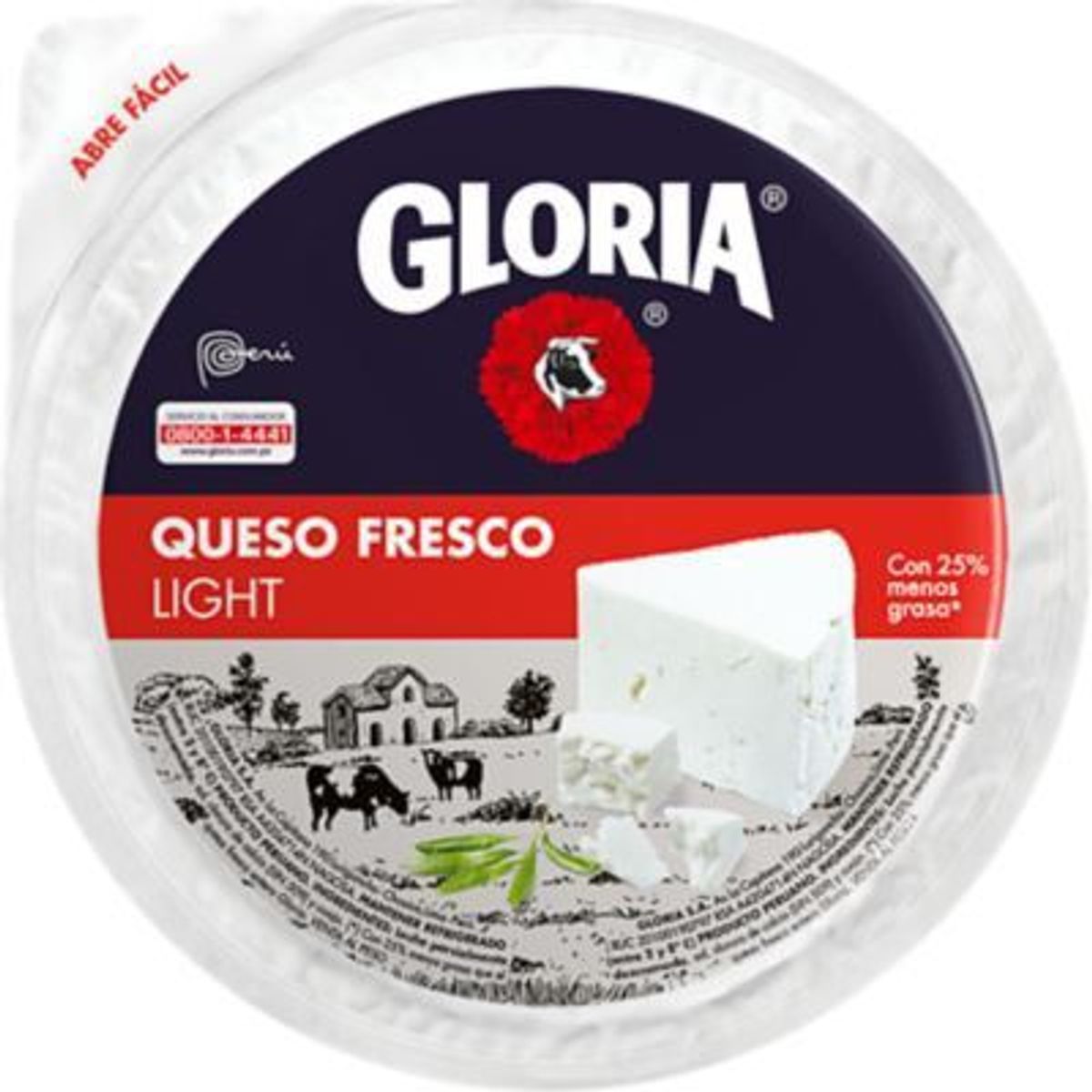 GLORIA - Queso Fresco Light Gloria x Kg
