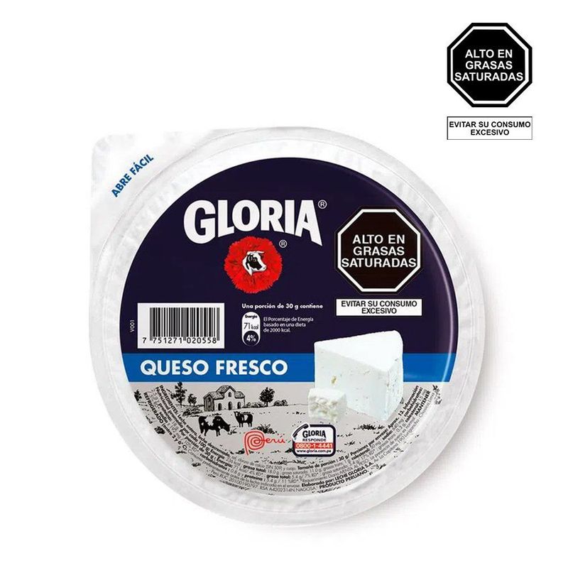 GLORIA - Queso Fresco Gloria Empaque 220 g