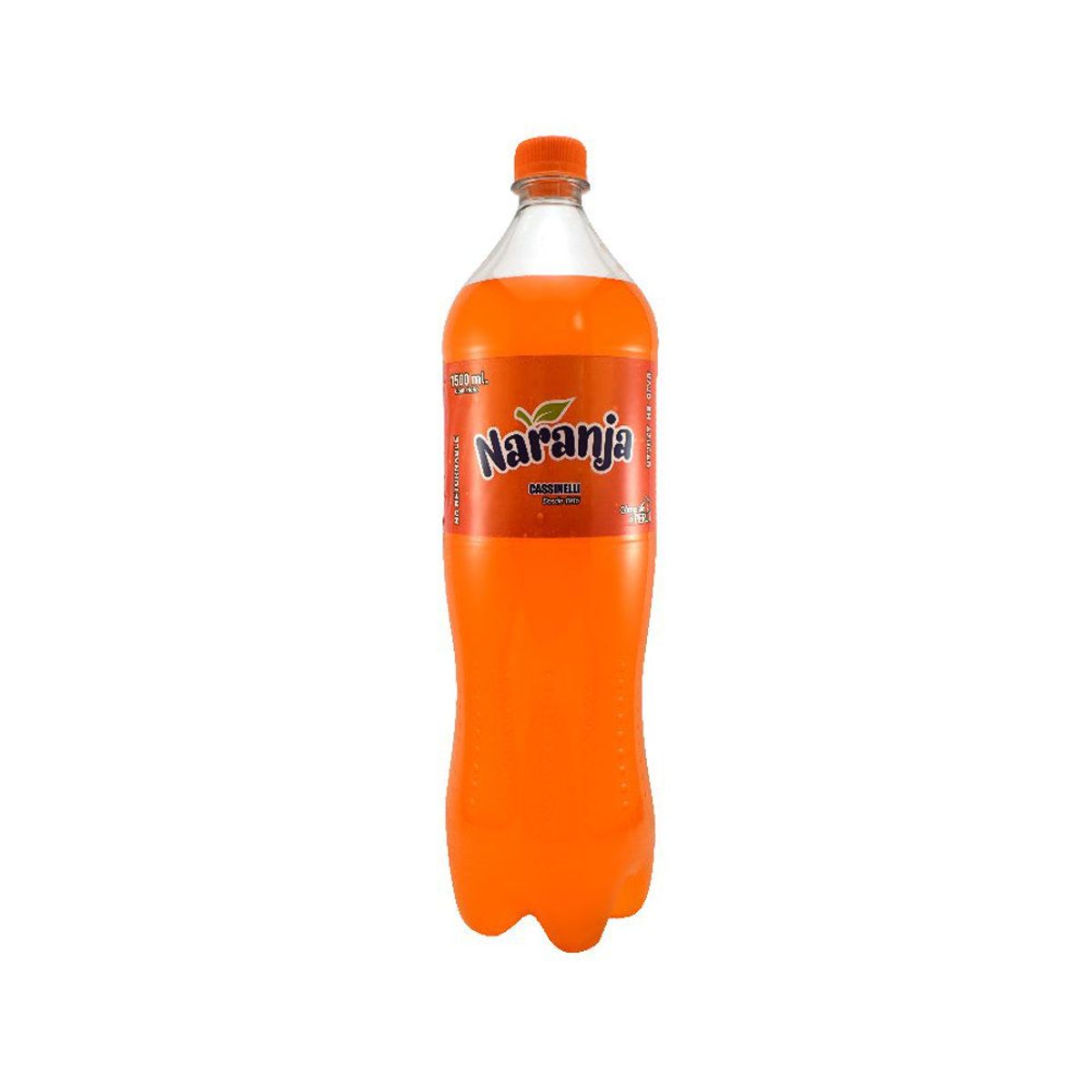 CASSINELLI - Gaseosa Cassinelli Sabor Naranja Botella 500 mL