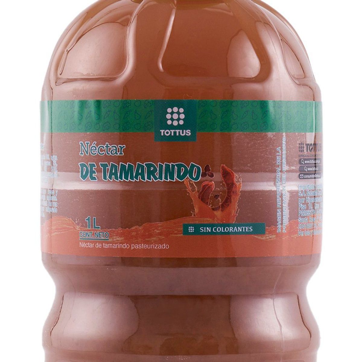 TOTTUS - Jugo De Tamarindo Pasteurizado Tottus Botella 1 L
