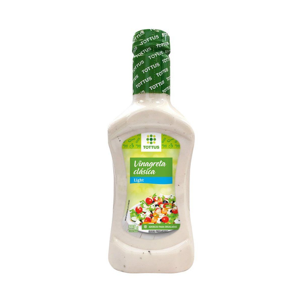TOTTUS - Vinagreta Clásica Light Tottus 485 g