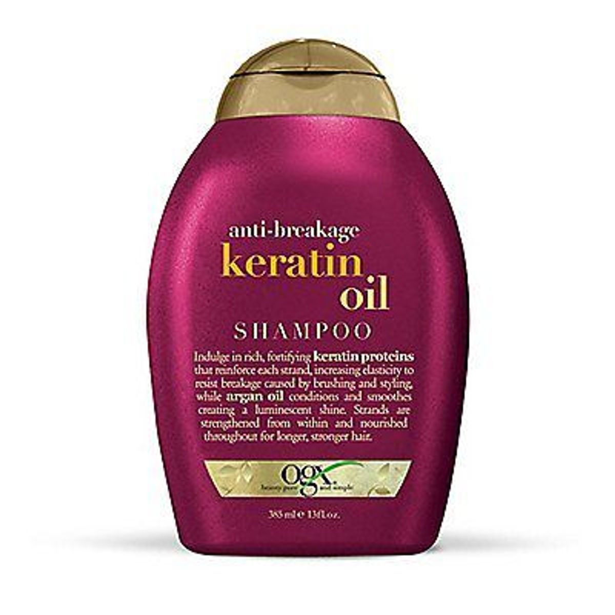ORGANIX - Shampoo Organix Anti Quiebre Keratina Envase 385 mL