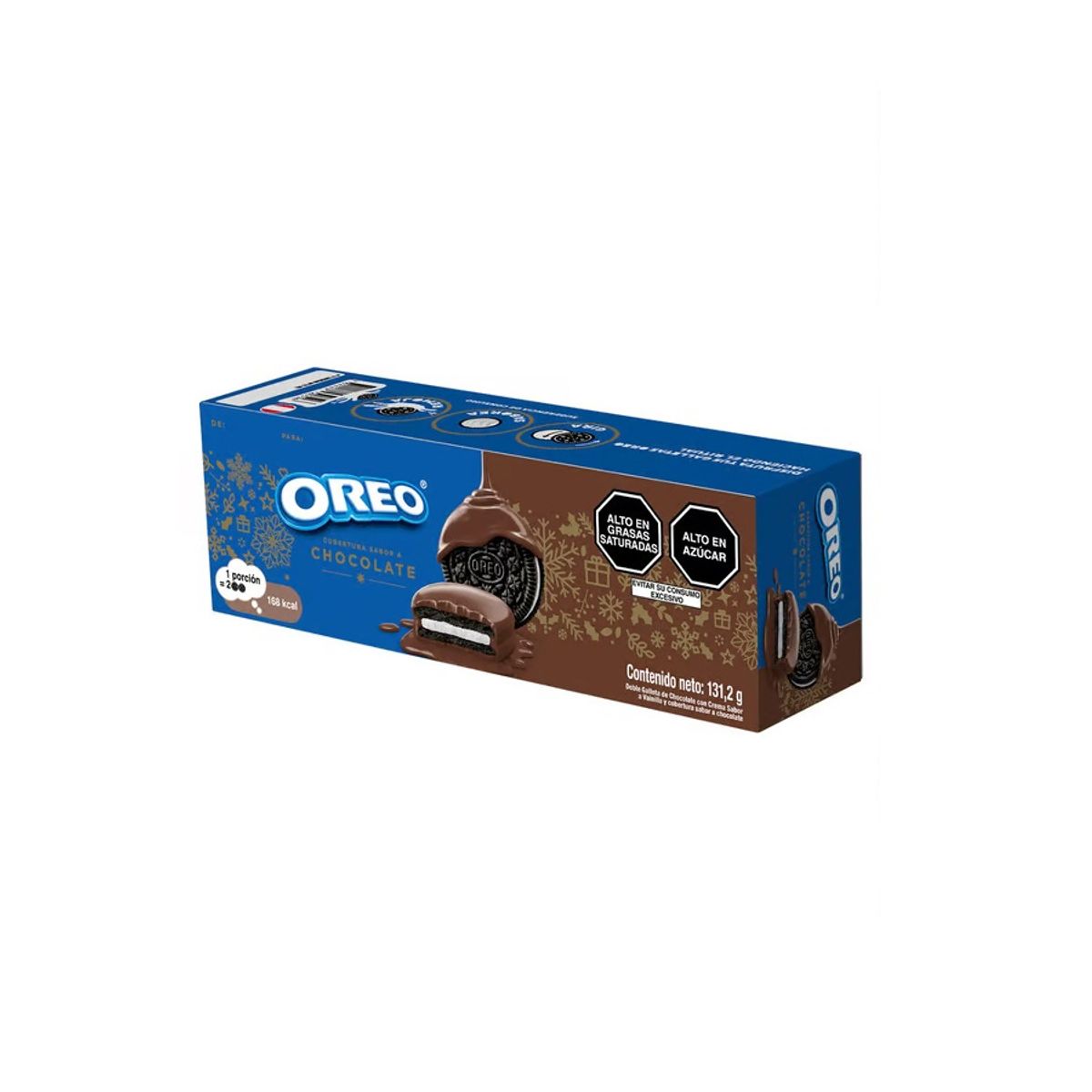 OREO - Galleta Oreo Dark Fudge Caja 131.2 g