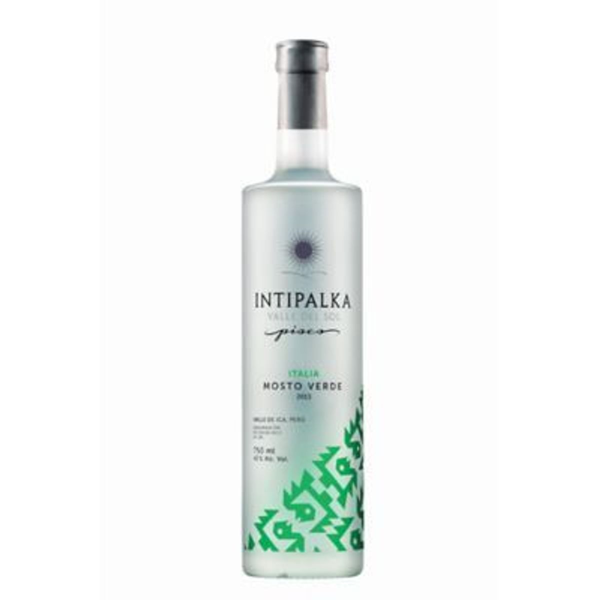 INTIPALKA - Pisco Mosto Verde Italia Intipalka Botella 750 mL