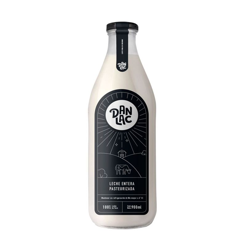 DANLAC - Leche Fresca Pasteurizada Danlac 900 mL