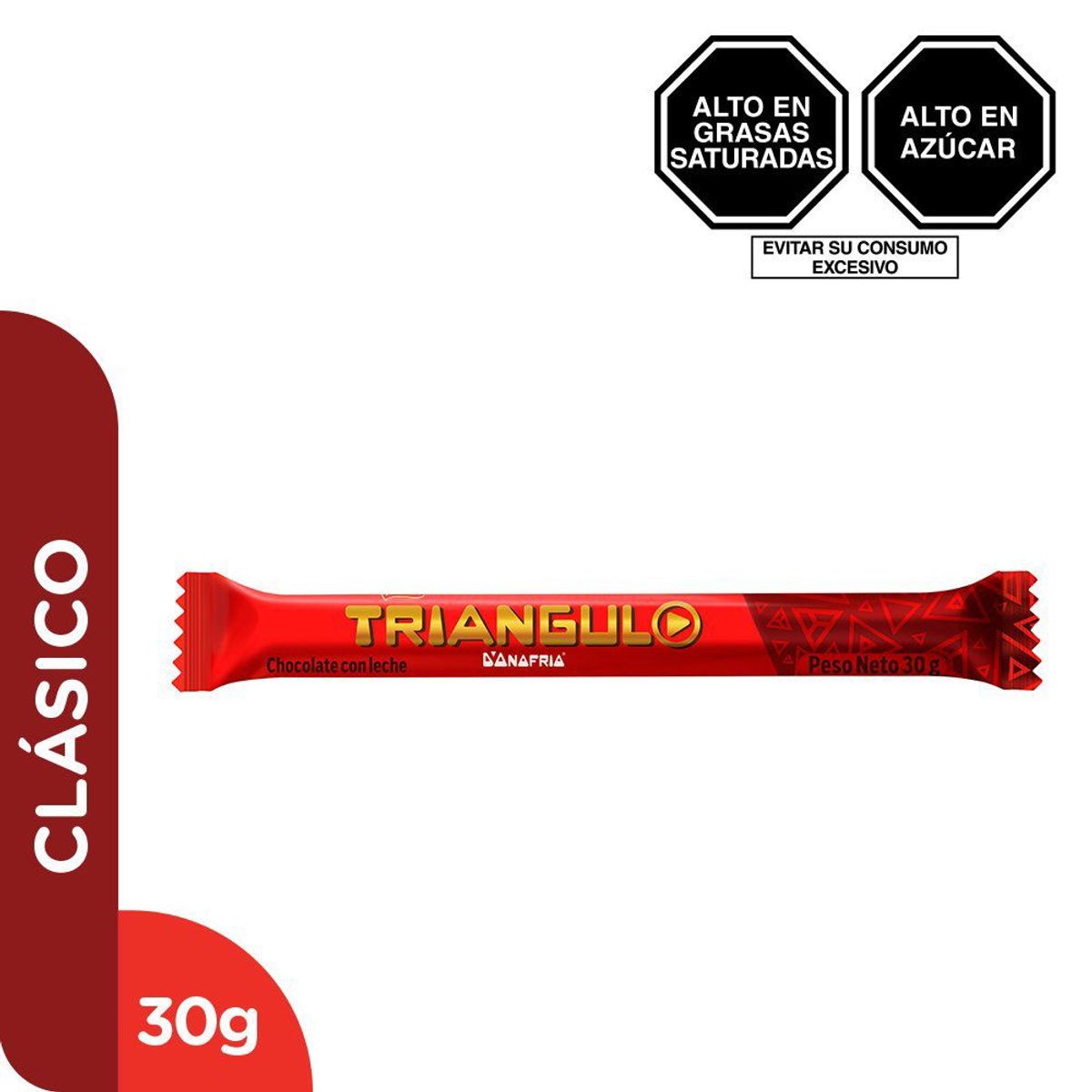 TRIANGULO - Chocolate Triángulo Clásico Empaque 30 g