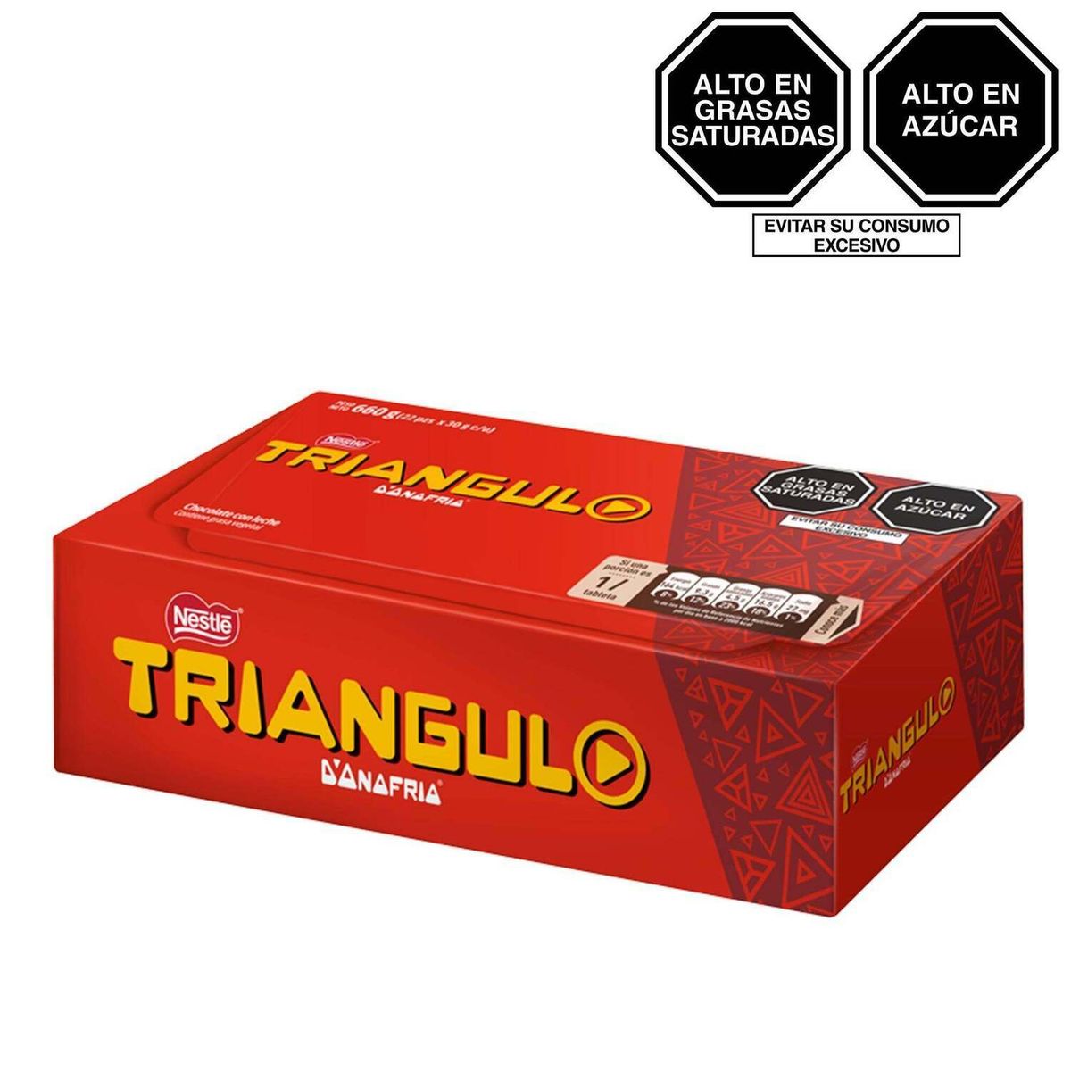 TRIANGULO - Caja de Chocolates Triángulo 22 Unidades