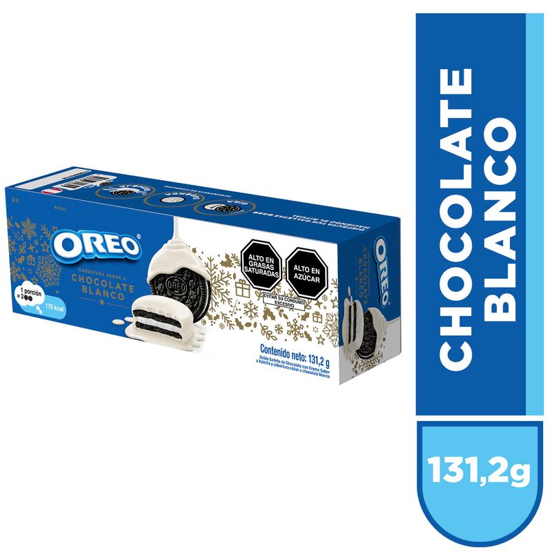 OREO - Galleta Oreo White Fudge x 131 gr