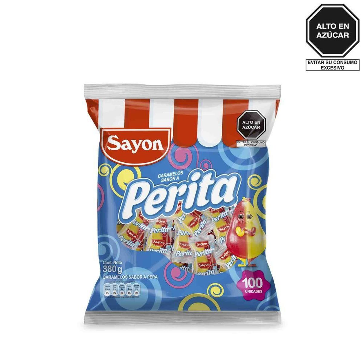 SAYON - Caramelos Sayón Perita Bolsa 380 g