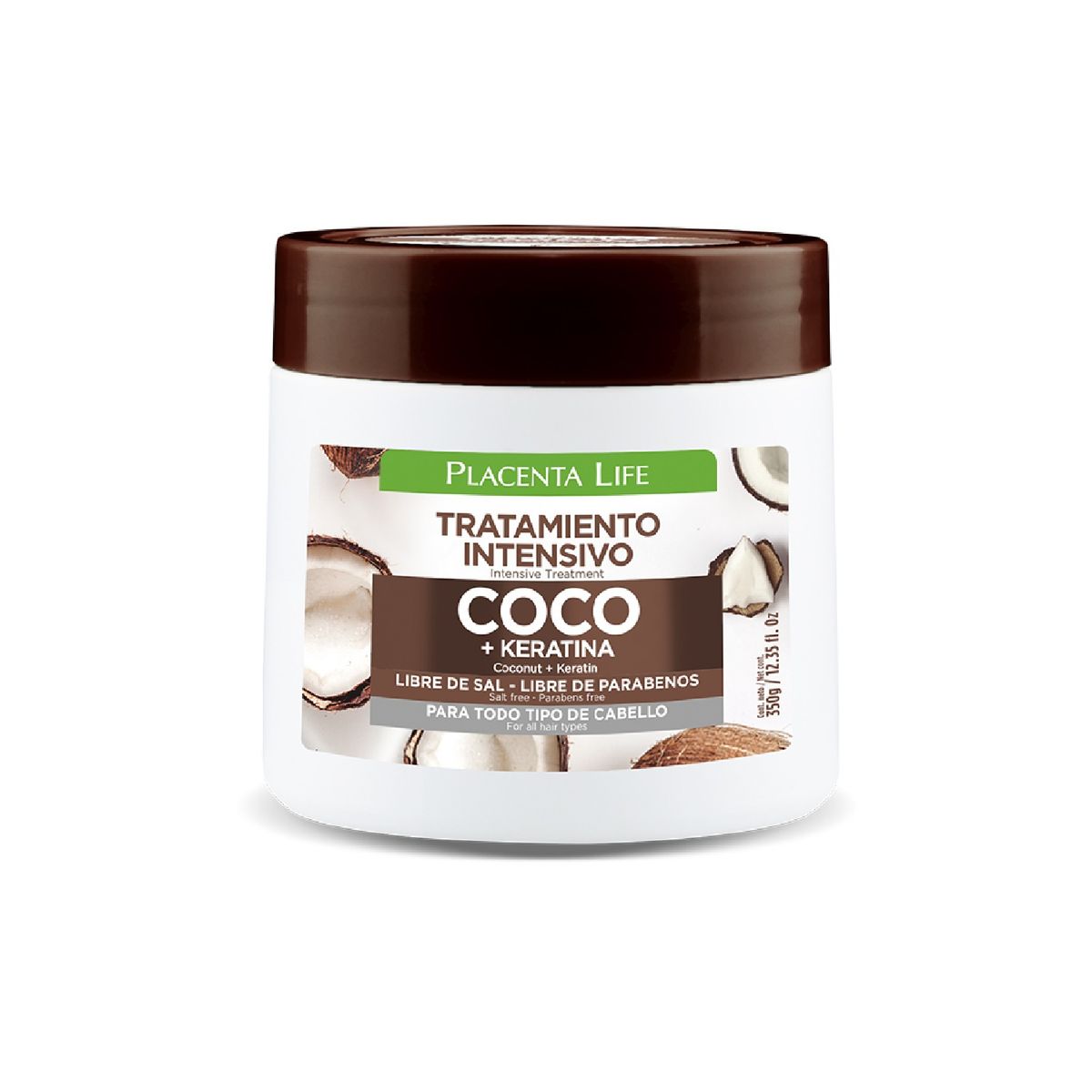 PLACENTA LIFE - Tratamiento Intensivo Placenta Life Coco Envase 350 g
