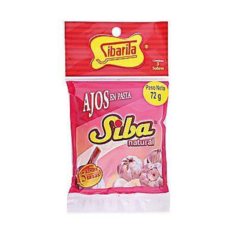SIBARITA - Ajo Molido Sibarita Bolsa 3 Und