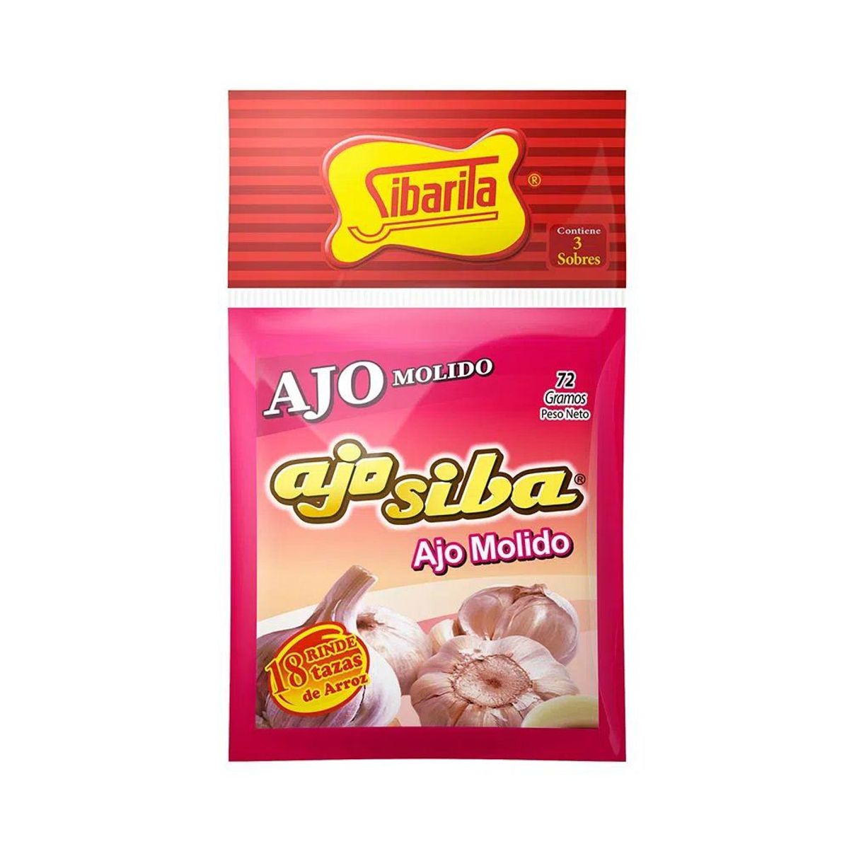 SIBARITA - Ajo Molido Sibarita Bolsa 3 Und