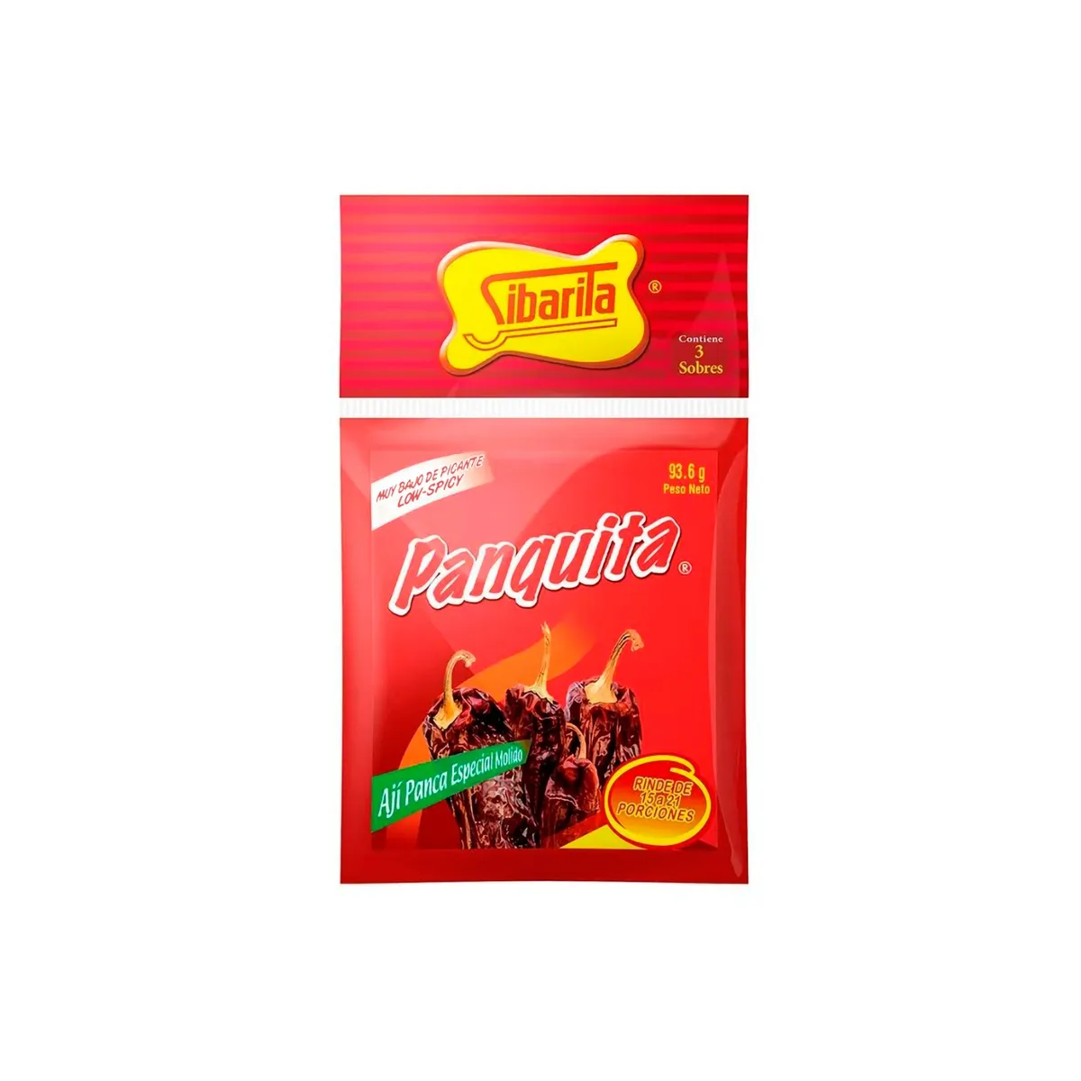 SIBARITA - Ají Sibarita Panquita Bajo Picante Pack 3 Und