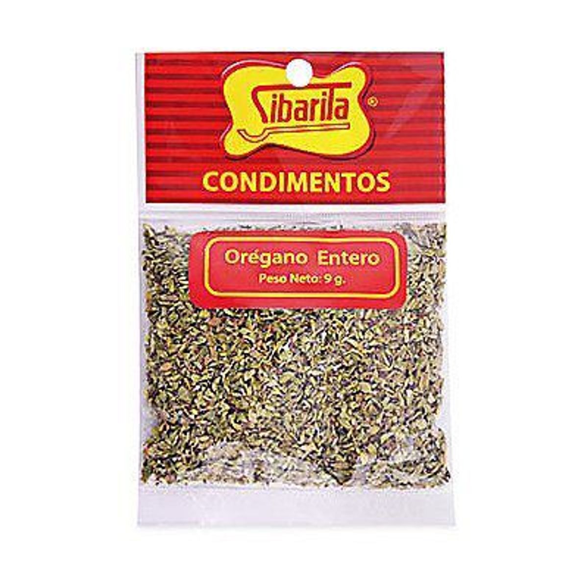 SIBARITA - Orégano Entero Sibarita Bolsa 9 g