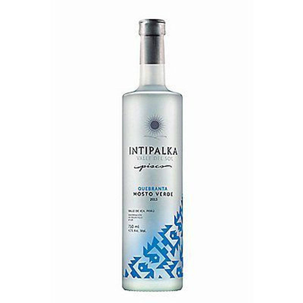 INTIPALKA - Pisco Mosto Verde Quebranta Intipalka Botella 750 mL