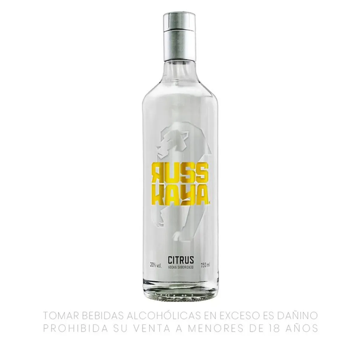 RUSSKAYA - Vodka Russkaya Citrus Botella 750 mL