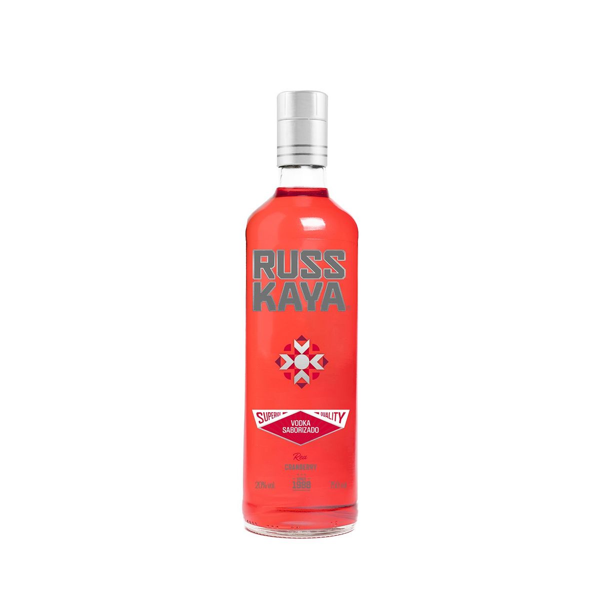 RUSSKAYA - Vodka Russkaya Cranberry Botella 750 mL
